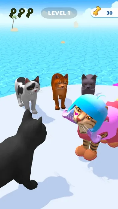 Cats run 3D screenshot 5