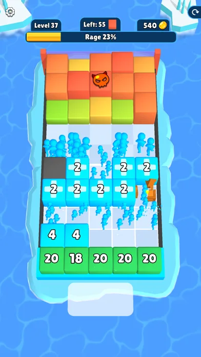 Cube Crusher 3D! screenshot 1