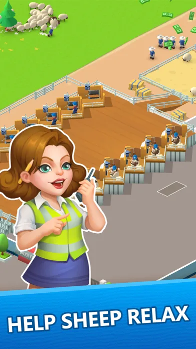 Wool Inc:Idle Factory Tycoon screenshot 1