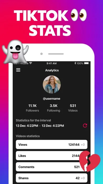 TikTrends-Followers,Likes,Fans screenshot 1