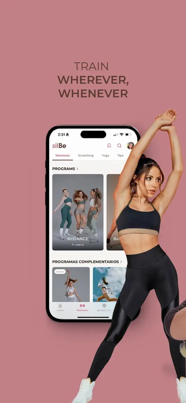 silBe: Fitness for Women screenshot 2