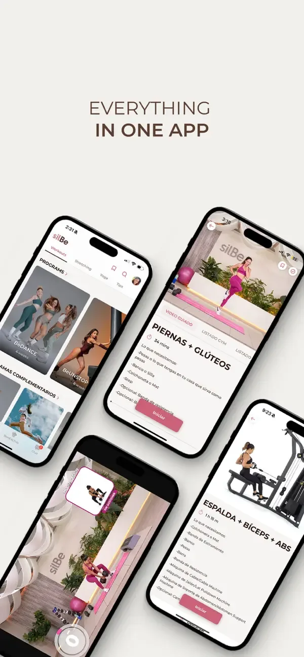 silBe: Fitness for Women screenshot 4