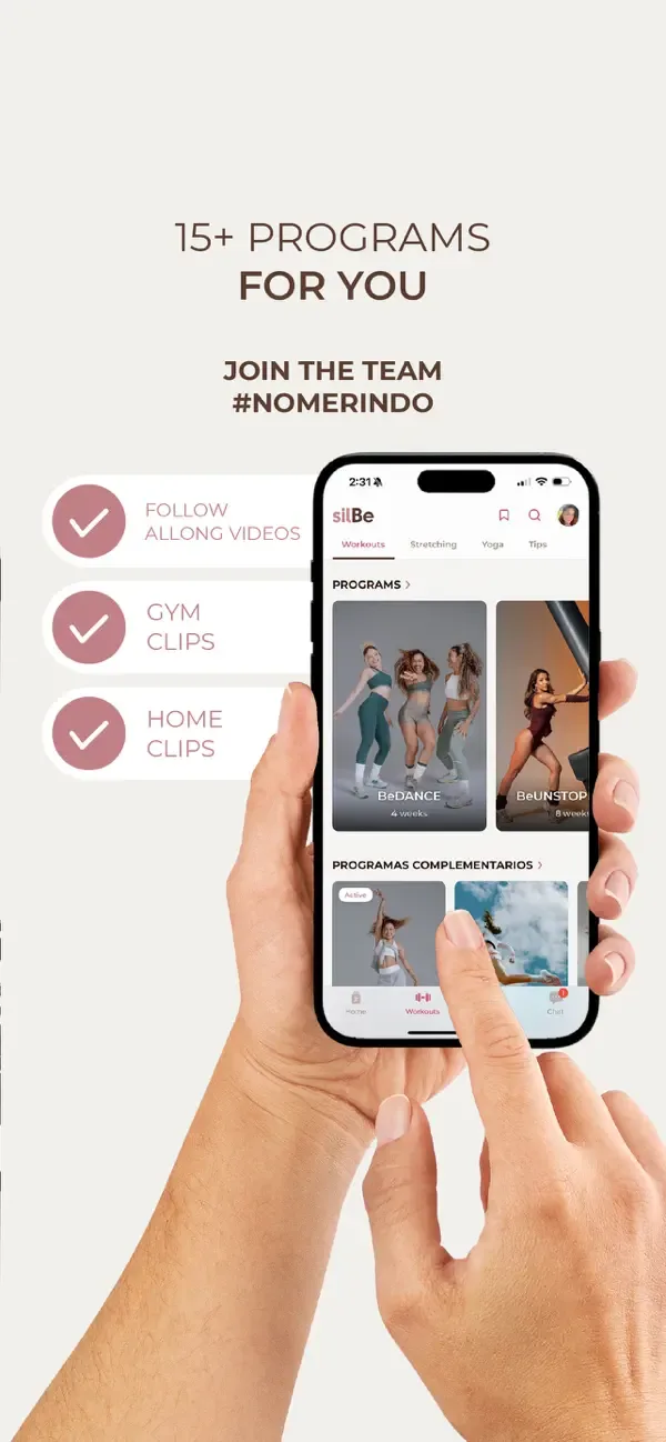 silBe: Fitness for Women screenshot 5