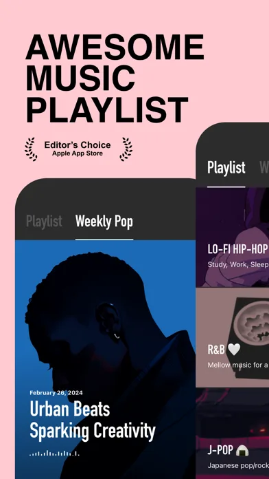 Dtd Playlist-Daily Mood Music screenshot 1