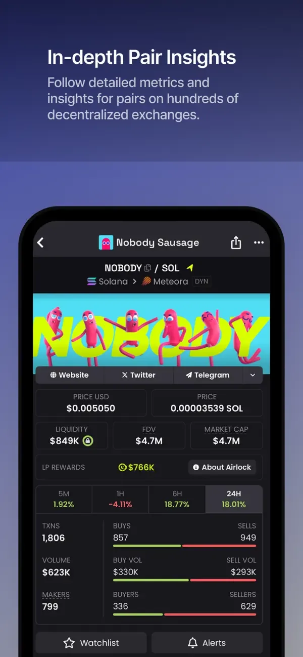 DEX Screener screenshot 3