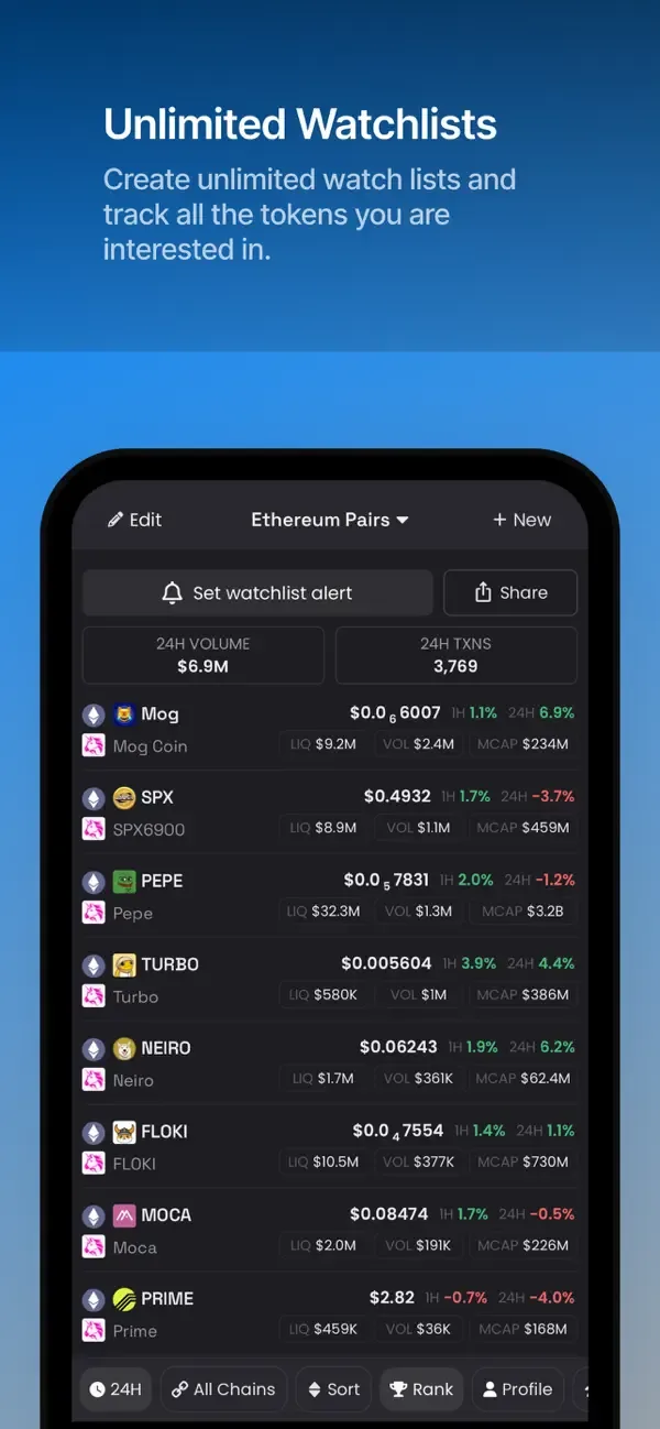 DEX Screener screenshot 4