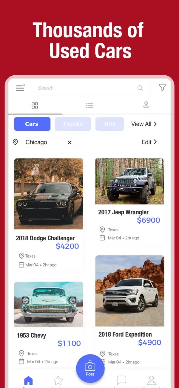 Used Cars: Buy Cars, Sell Cars screenshot 1