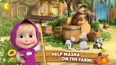 Masha and the Bear: Easy Farm screenshot 1