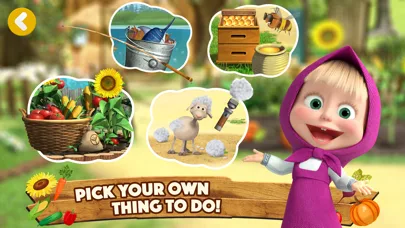 Masha and the Bear: Easy Farm screenshot 2