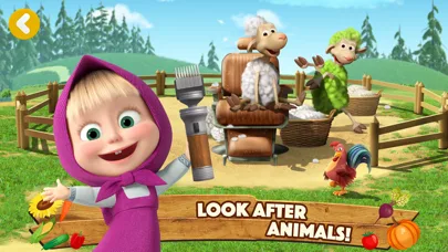Masha and the Bear: Easy Farm screenshot 4