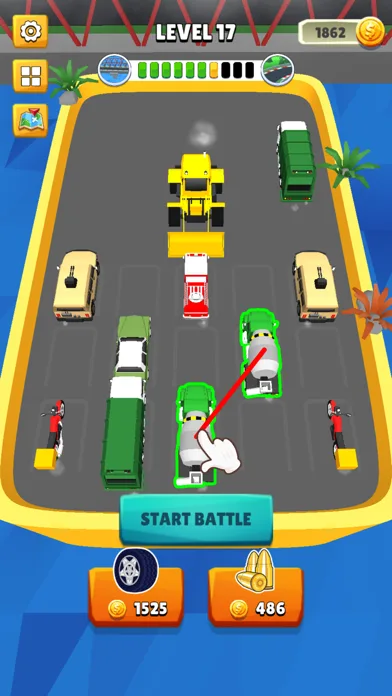Merge Master Car Fusion Battle screenshot 2