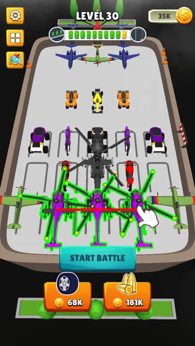 Merge Master Car Fusion Battle screenshot 3