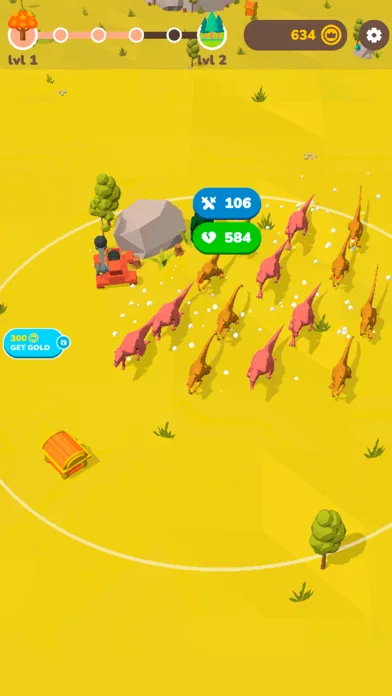 Dinosaur Merge Battle screenshot 3