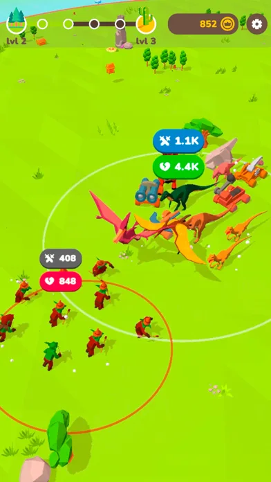 Dinosaur Merge Battle screenshot 5