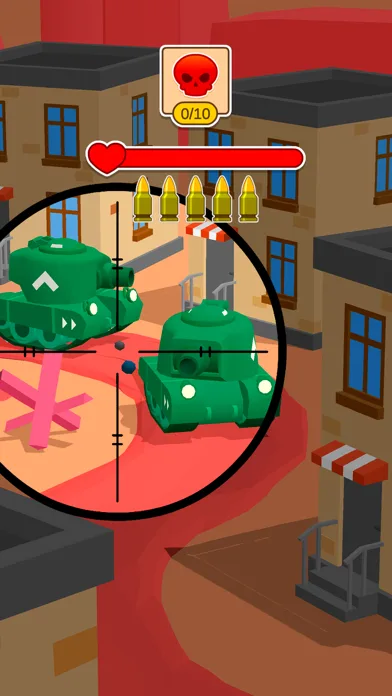 Tank Sniper: 3D Shooting Games screenshot 1