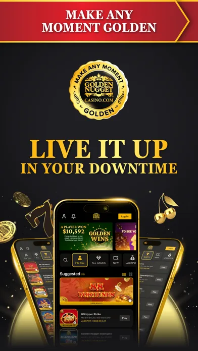Golden Nugget Online Casino screenshot 1