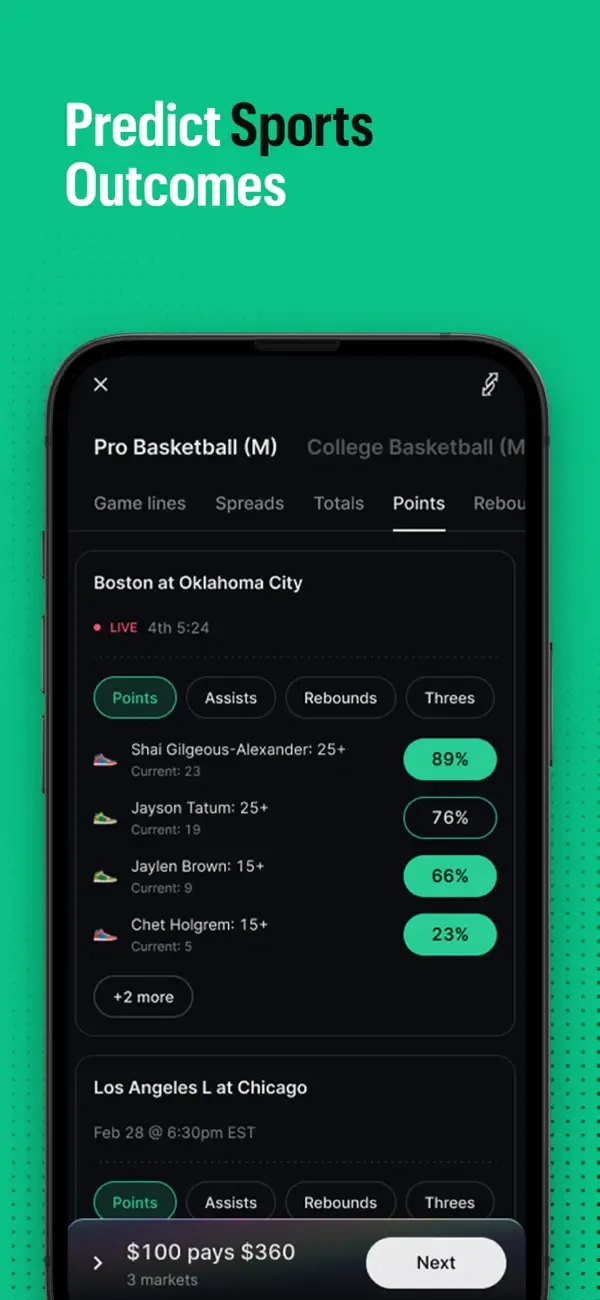 Kalshi: Trade News & Sports screenshot 3