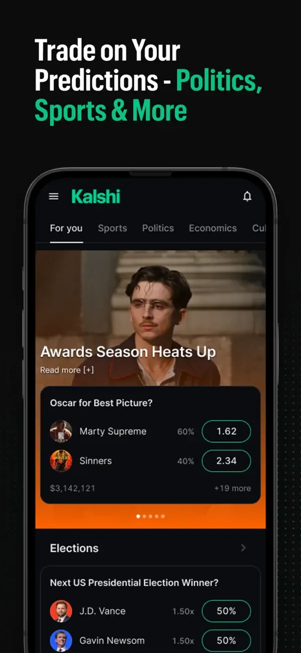 Kalshi: Trade News & Sports screenshot 4