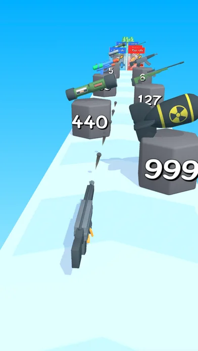 Gun Head Run screenshot 1