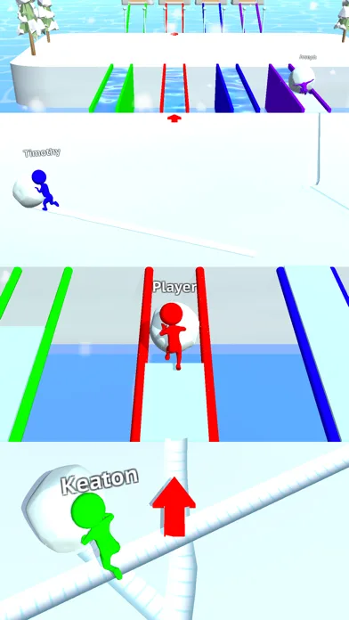 Snow Race!! screenshot 2