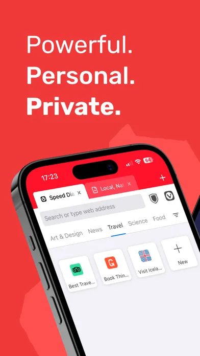Vivaldi Powerful Web Browser screenshot 1