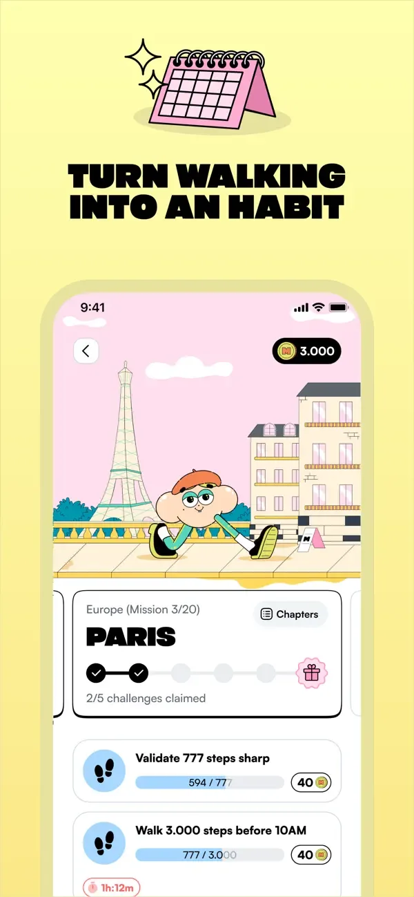 Macadam, The Step Counter. screenshot 4