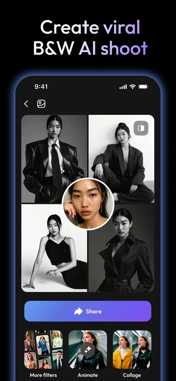 Nufa: AI Photoshoot Generator screenshot 1