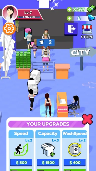 Laundry Tycoon - Business Sim screenshot 1
