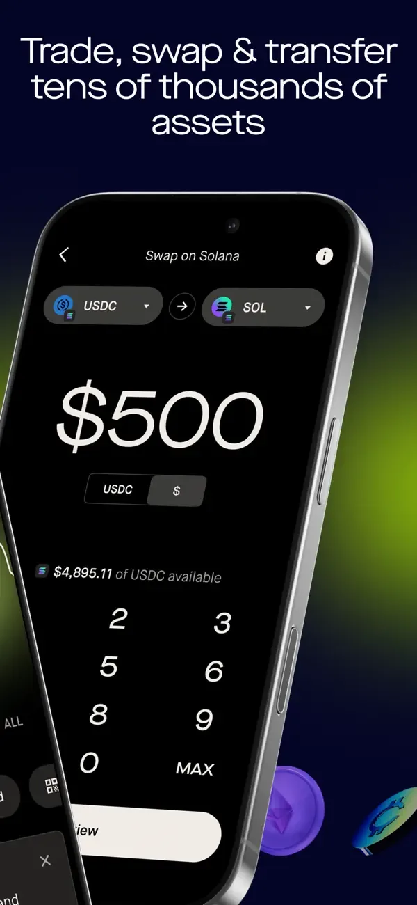 Robinhood Wallet: Swap Crypto screenshot 2