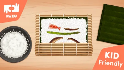 Sushi Maker Kids Cooking Games screenshot 2