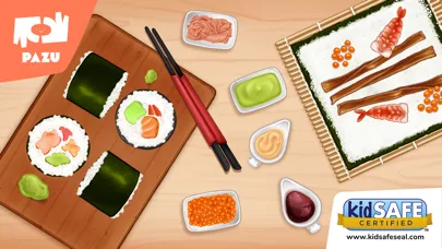Sushi Maker Kids Cooking Games screenshot 4