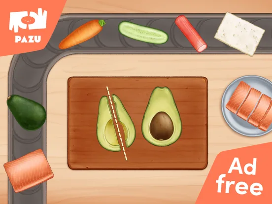 Sushi Maker Kids Cooking Games screenshot 5