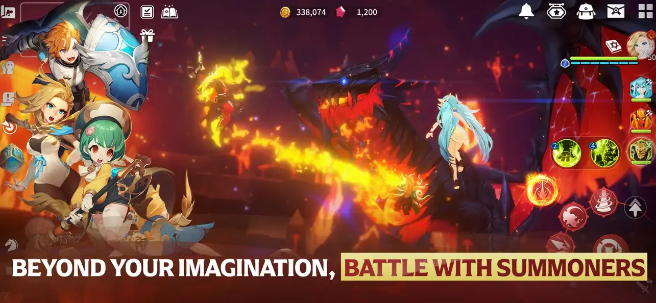 Summoners War: Chronicles screenshot 2