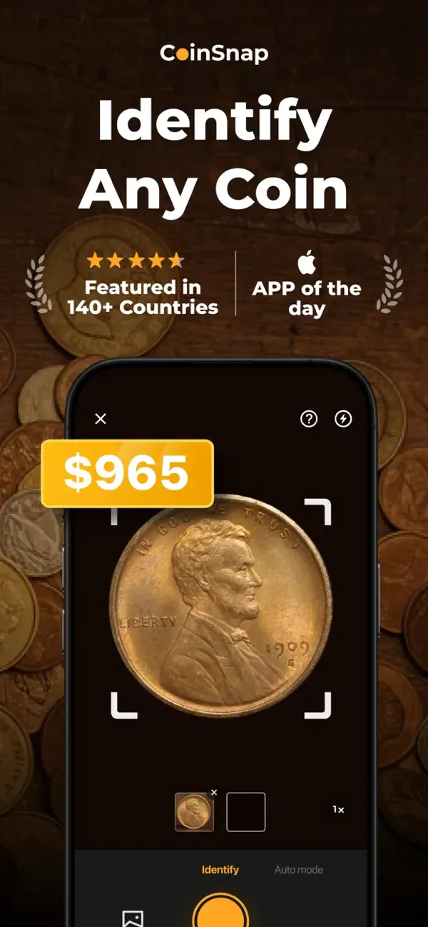 CoinSnap: Coin Identifier screenshot 1