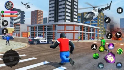 Gorilla Gangster City Crime 3D screenshot 1