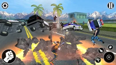 Spider Games Miami Rope Hero screenshot 2