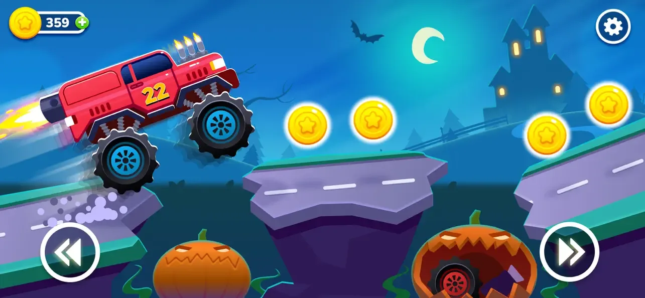 Monster Truck Game for Kids 2+ screenshot 4