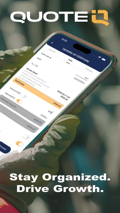 QuoteIQ: Contractor CRM screenshot 1