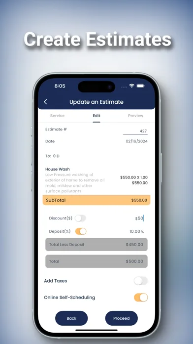 QuoteIQ: Contractor CRM screenshot 3