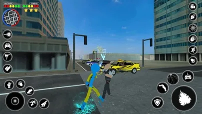 Stickman Rope Hero Spider Game screenshot 2