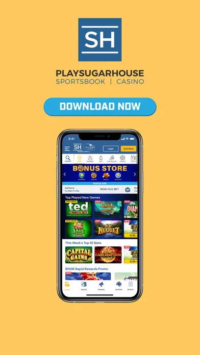 PlaySugarHouse Casino & Sports screenshot 1