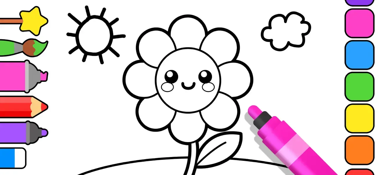 Coloring Book Games for Kids · screenshot 1