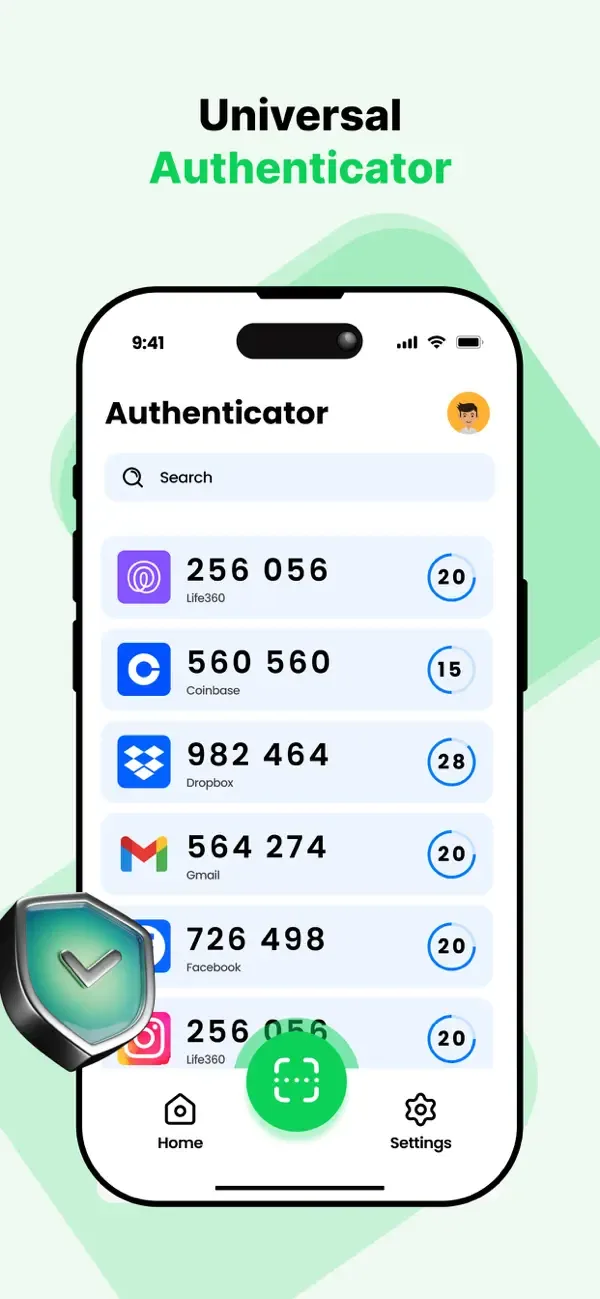 The Authenticator‎ App screenshot 1