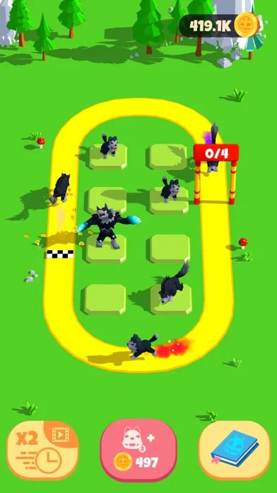 Cute Monsters Merge screenshot 5