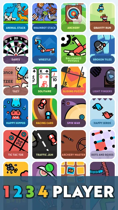 1 2 3 4 Player Games screenshot 1