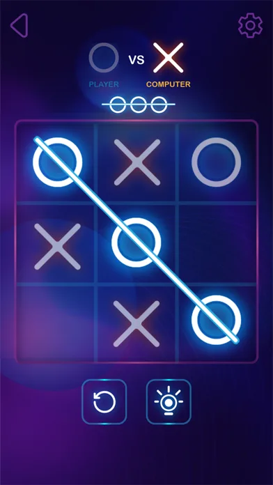 Tic Tac Toe 2 Player: XO Game screenshot 1