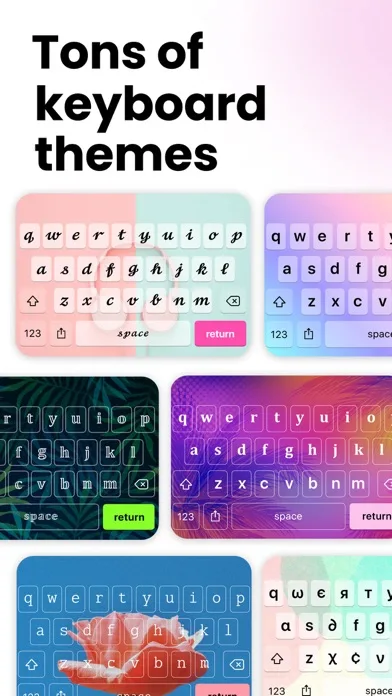 Fonts & Keyboard: Custom Skin screenshot 2