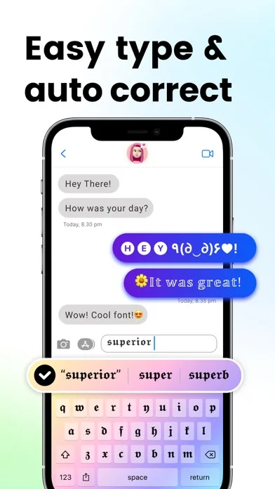 Fonts & Keyboard: Custom Skin screenshot 5