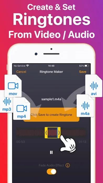 Ringtone Maker & MP3 Converter screenshot 1