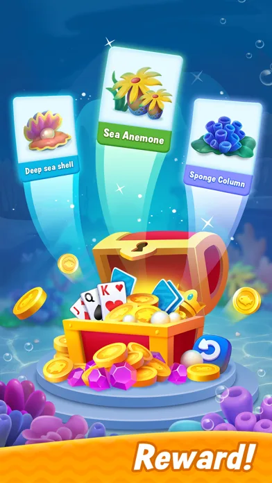 Solitaire - Fishland screenshot 4